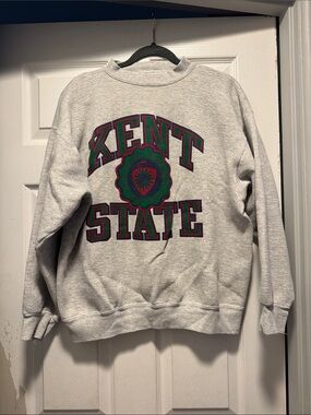 Vintage Kent State Ohio Gray Crewneck Sweatshirt